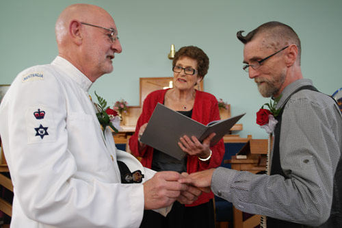 John and Paul's Wedding was held at Golden Light Church