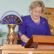 Eve Higgins at the 80th Anniversary of Golden Light Spiritual Church