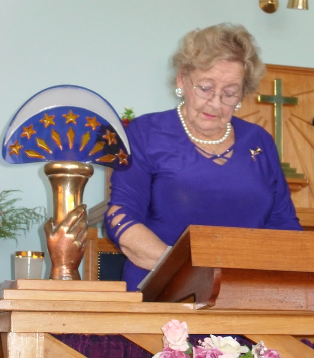 Eve Higgins at Church’s 80th Anniversary