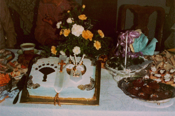 Golden Light 50th Anniversary Cake
